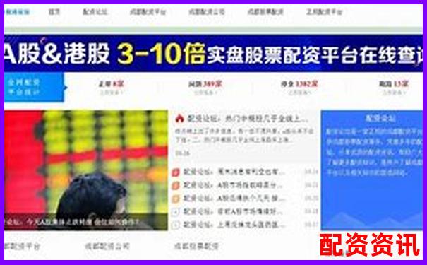 深圳股票配资交流吧最新实战经验与策略分享
